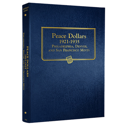 Whitman Albums: Peace Dollars -1921-1935 #9130