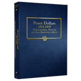 Whitman Albums: Peace Dollars -1921-1935 #9130