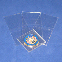 Safe-T Non Plasticized Coin Flips 2½" x  2½"