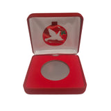 Red Holiday VSB1 Box with H40 Direct Fit Air-tite Holder for American Silver Eagle