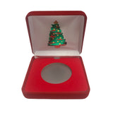 Red Holiday VSB1 Box with H40 Direct Fit Air-tite Holder for American Silver Eagle