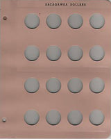 Dansco Album - Blank Page Sacagawea Dollars
