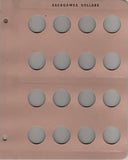 Dansco Album - Blank Page Sacagawea Dollars