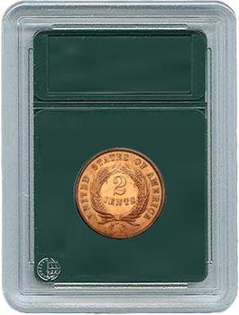 Coin World Coin Slab for Nickel Three Cent Piece - 18mm (Slab #9)