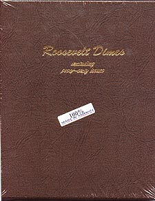 Dansco Album #8125 for Roosevelt Dimes: 1946-2013 w/proofs