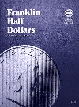 Whitman Folder: Franklin Half Dollars- 1948-1963