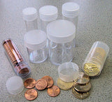 Marcus Round Coin Tubes for Dimes