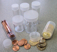 Marcus Round Coin Tubes for Half Dollars