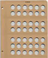 Dansco Album - Blank Page Dimes