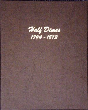 Dansco Album #6120 for Half Dimes