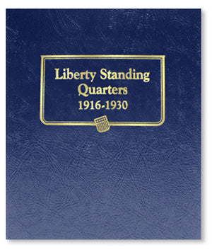 Whitman Albums: Standing Liberty Quarters -1916-1930