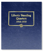 Whitman Albums: Standing Liberty Quarters -1916-1930