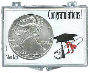 Marcus Snap Lock Silver Eagle: Graduation