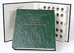 Littleton Album for Jefferson Nickels 1938-1975