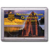HE Harris Frosty Case: National Park Quarters Mountain 2 Holes - 24mm