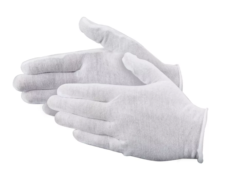 White Cotton Gloves -XL - 190.30