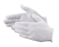 White Cotton Gloves -XL - 190.30