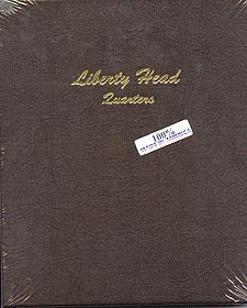 Dansco Album #7130 for Liberty Head Quarters: 1892-1916