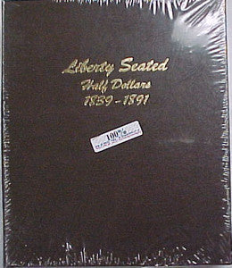 Dansco Album #6152 for Liberty Seated Half Dollars