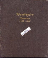 Dansco Album #7140 for Washington Quarters: 1932-1998