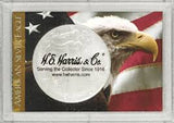 HE Harris Frosty Case for Silver Eagles: Flag/Eagle - 40.6mm