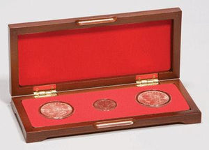 PC-3 Wood Coin Presentation Case