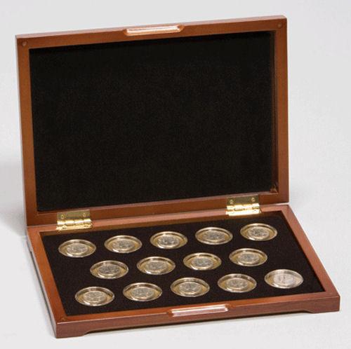 PC-5 Wood Coin Presentation Case