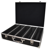 Guardhouse Aluminum/Black 100 Capacity Storage Box