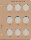 Dansco Album #7182 for American Silver Eagles: 2021-