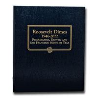 Whitman Albums: Roosevelt Dimes -Years: 1946-2022 #3394