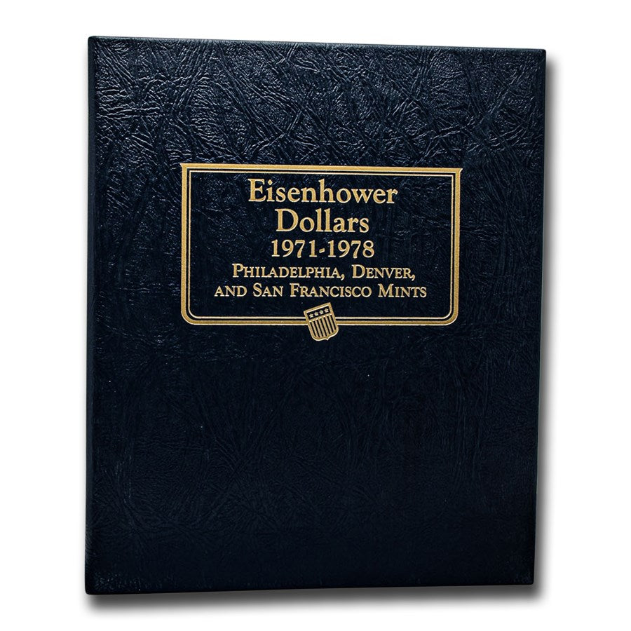 Whitman Albums: Eisenhower Dollars -1971-1978 #9131